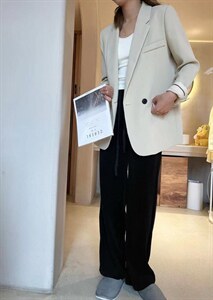 韩版西装图片