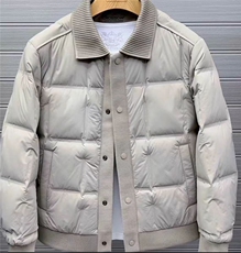 (网图)90白鸭绒90-94克翻领羽绒服时尚百搭313B-25186翻领-P225，男装羽绒服，星座313B