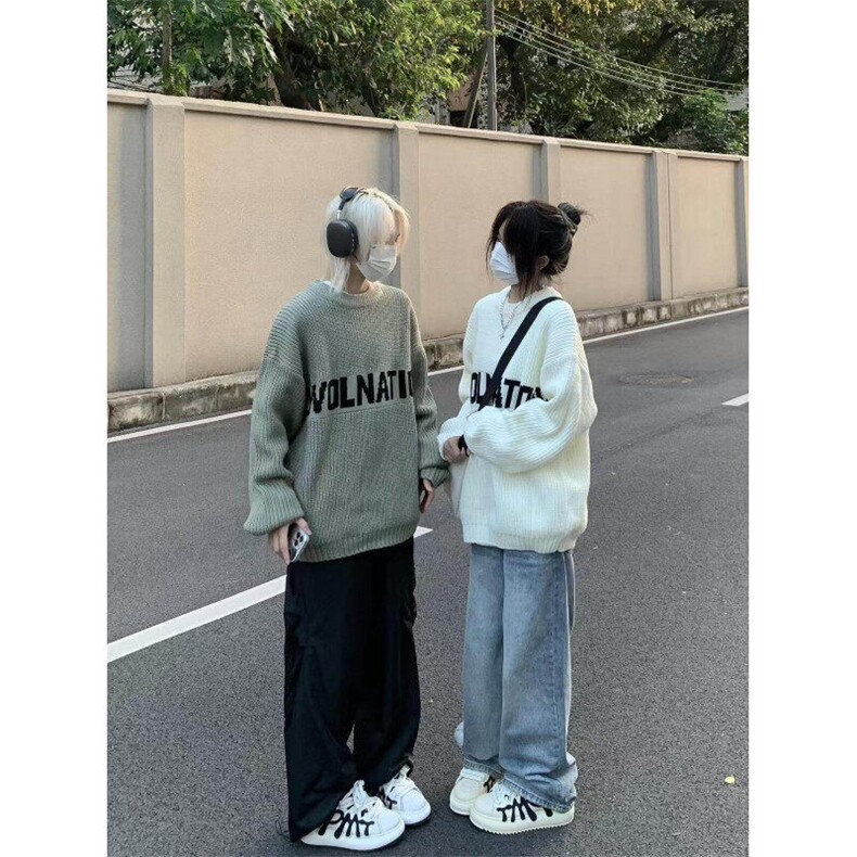 宽松型针织毛衣毛落肩套头秋季常规休闲长袖圆领M688,男装针织衫/毛衣,星座1116A（原606A-3）