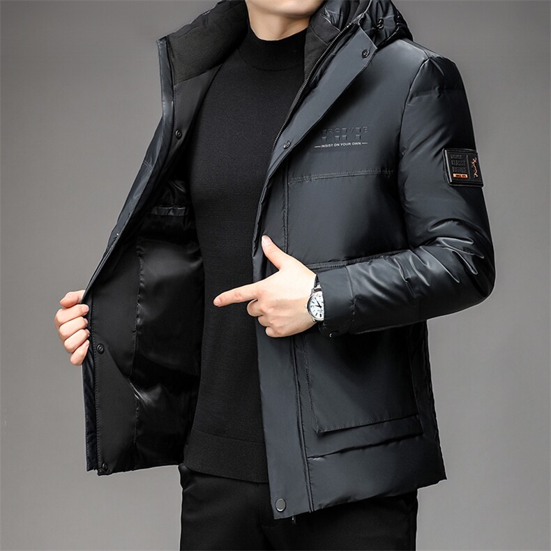 YZQ9625秋冬新款2023年男士休闲羽绒服加厚保暖夹克外套P250,男装羽绒服,电商B360