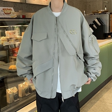 秋款男棒球立领夹克工装拉链冲锋衣外套JK123P65，男装夹克，星座1013-1