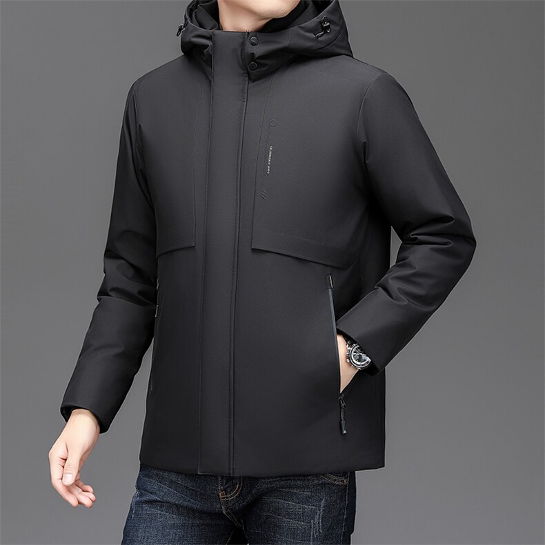 NN6301钱塘2020-3商务休闲简约冬季厚款中年男士羽绒服P205,男装羽绒服,钱塘207-3