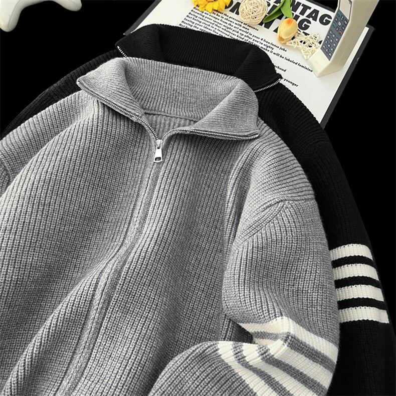 现货时尚休闲男装拉链开衫毛衣M431-P55控88,男装针织衫/毛衣,星座608(原A046)