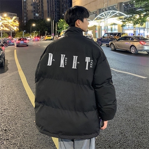 已注册港风宽松抖音直播高品质面包服羽绒棉男外套棉衣M1063特P75图片