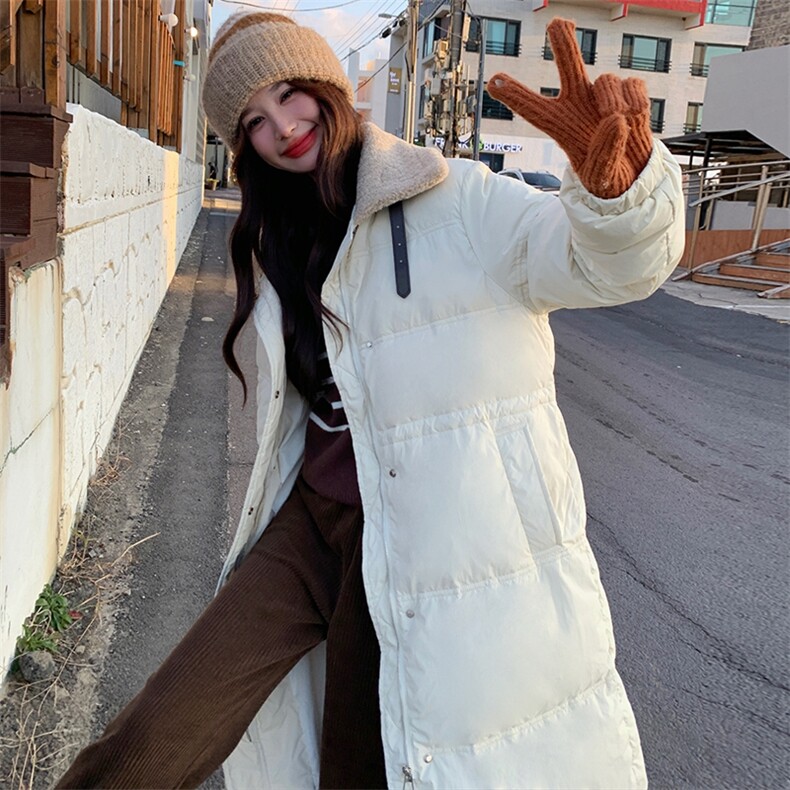 2024年冬季中长款加厚白鸭绒羽绒服-款号8872-P335-K488，女装羽绒服，浙宝305