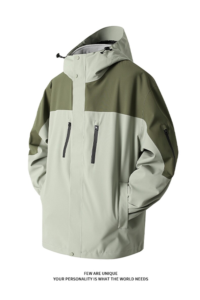 【真三防三合一冲锋衣】DZ2181-TP215299冬季撞色保暖夹克男,男装夹克,电商A102