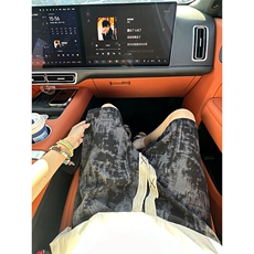 美式扎染短裤男生夏季薄款青少年大码运动中裤潮牌宽松直筒五分裤，男装休闲裤，电商A086-1