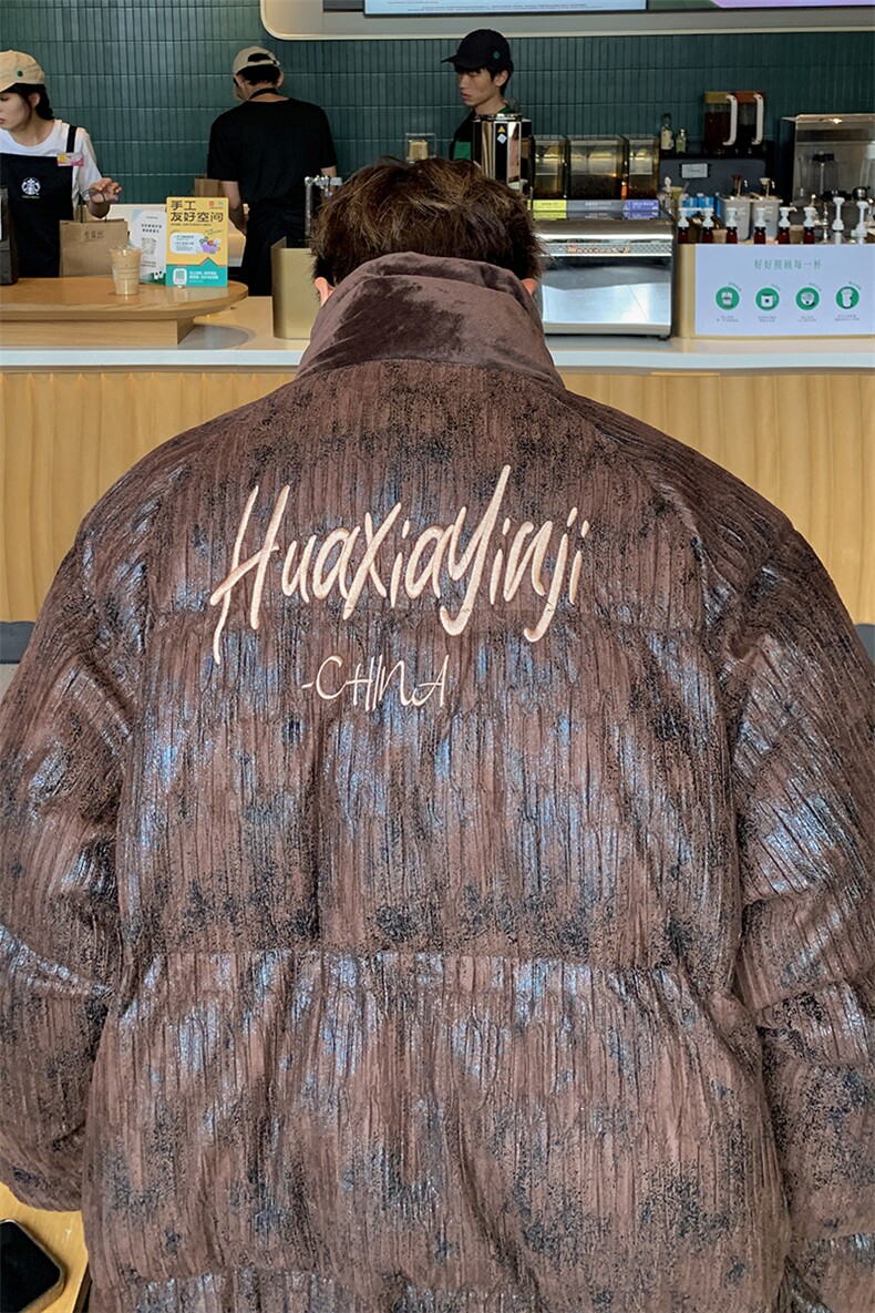 现货棉衣男士复古美拉德加厚棉衣棉服225-2-Y211-P155控198,男装棉衣,星座225-2