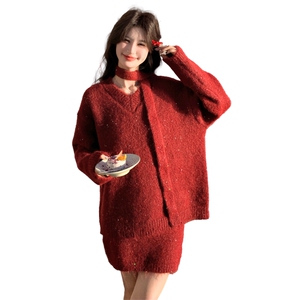 现货【新款】休闲毛衣套装2B114-2188-P165-K245图片