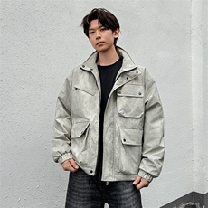 美式新款冬多口袋户外机能休闲棉衣外套A436-W995-P95138，男装棉衣，电商A436