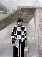 2021冬款加绒卫衣，女装卫衣/绒衫，简蔻