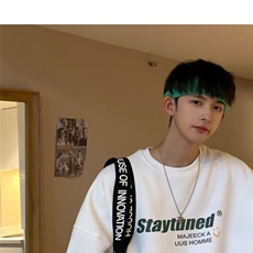 350g潮牌休闲圆领情侣长袖打底衫上衣服束口T恤卫衣Y05-P38网图，男装T恤，电商B245