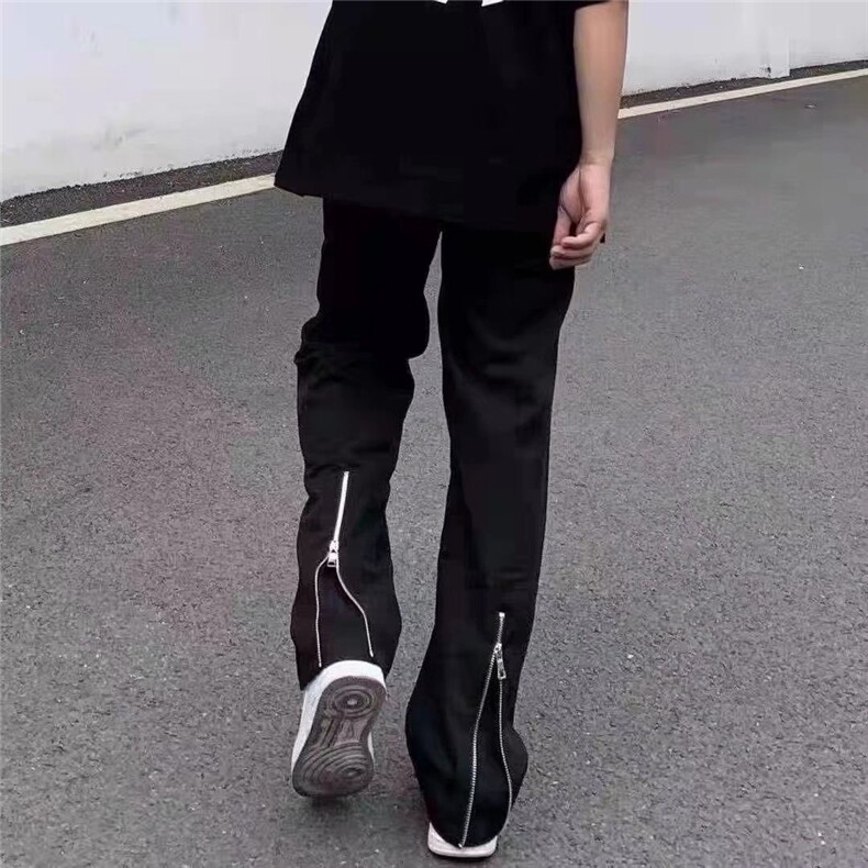 男生ins日系港风潮男直筒休闲百搭裤宽松潮流百搭运动长裤，女装休闲裤，星座1210-1