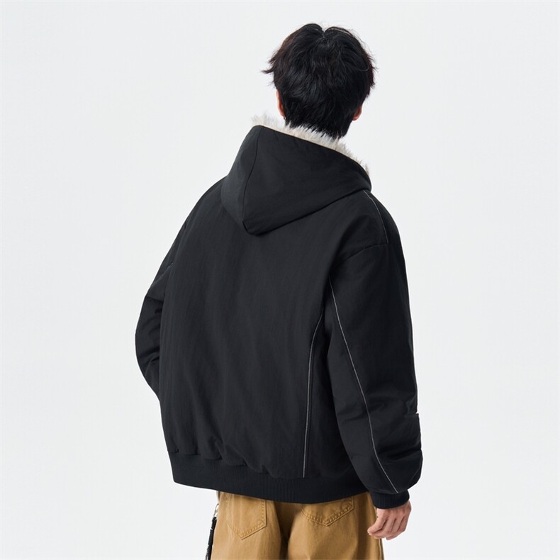 羽绒服男新款冬季保暖连帽座山雕加厚加绒外套XZ309Y95751P198,男装羽绒服,星座309（原A406）