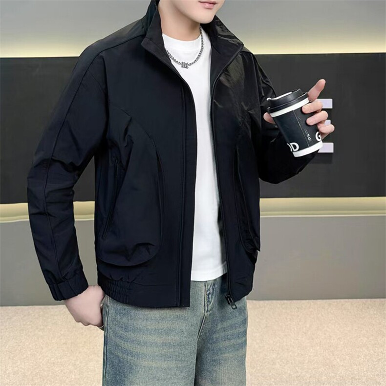 8806P108春季新款立领大口袋夹克，男装夹克，星座414（原B263）