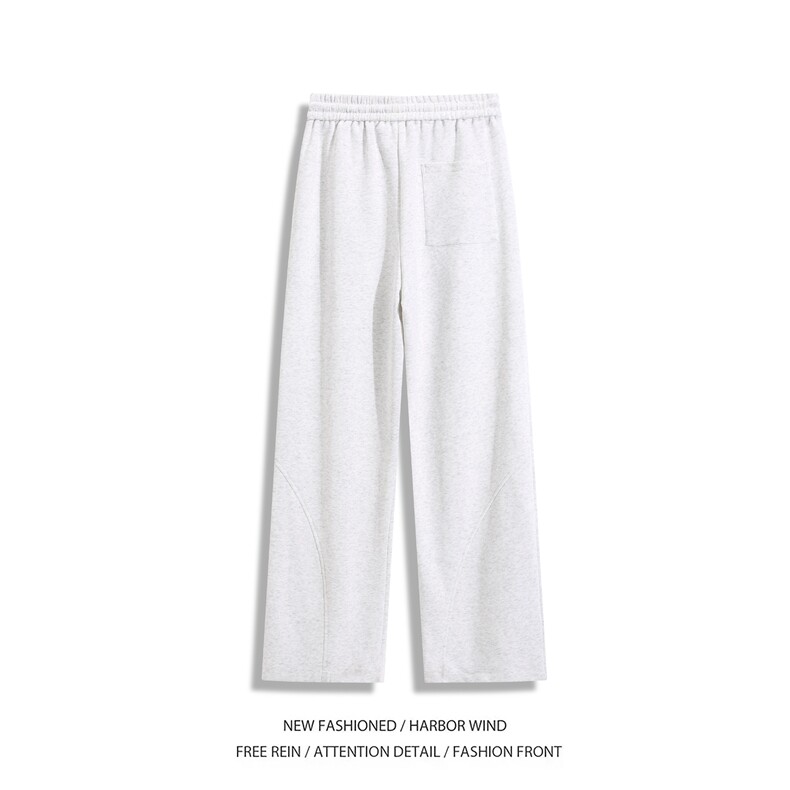抖音品质美式潮流不规则条纹百搭休闲卫裤B315-K25385-特p40控78,男装休闲裤,电商B315
