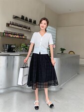 【现货】冰丝针织套装，女装职业装，艾依佳人