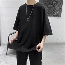 男圆领T恤宽松短袖H002P26，男装T恤，星座1116-2