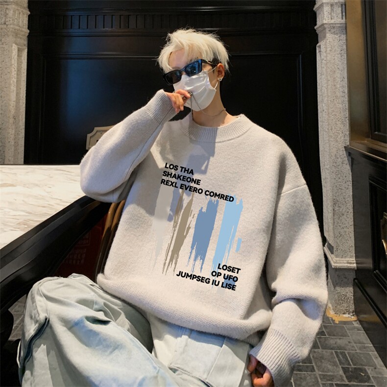 高质量！秋冬季半高领毛衣男士加绒加厚线衣针织衫男DMY540-特P38,男装针织衫/毛衣,电商B371