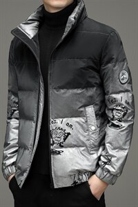 90%羽绒服男款外套立领2023冬季新款厚款鸭绒男士上衣ZG2950-P210，男装羽绒服，电商B212（原钱塘6029）