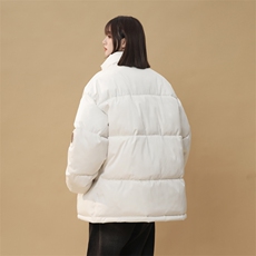 2025中性棉衣男女棉服皮标小牛津防水面料撞色棉袄面包服1609-P75，女装棉衣/棉服，星座207