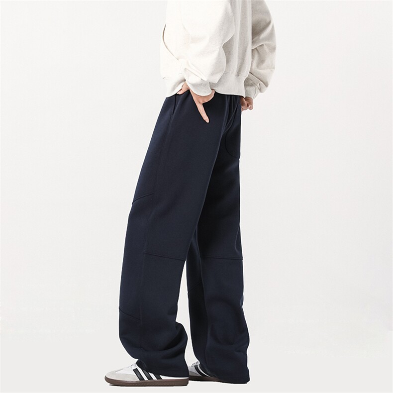 B258-K9973-P55控78抖音品质卫裤面料成分65%棉35%聚酯纤维,男装休闲裤,电商B258