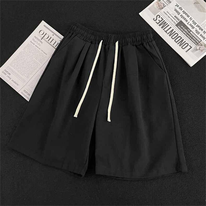 纯色简约休闲短裤男夏季潮牌宽松休闲百搭五分裤SD1005P23,男装牛仔裤,星座1013-1