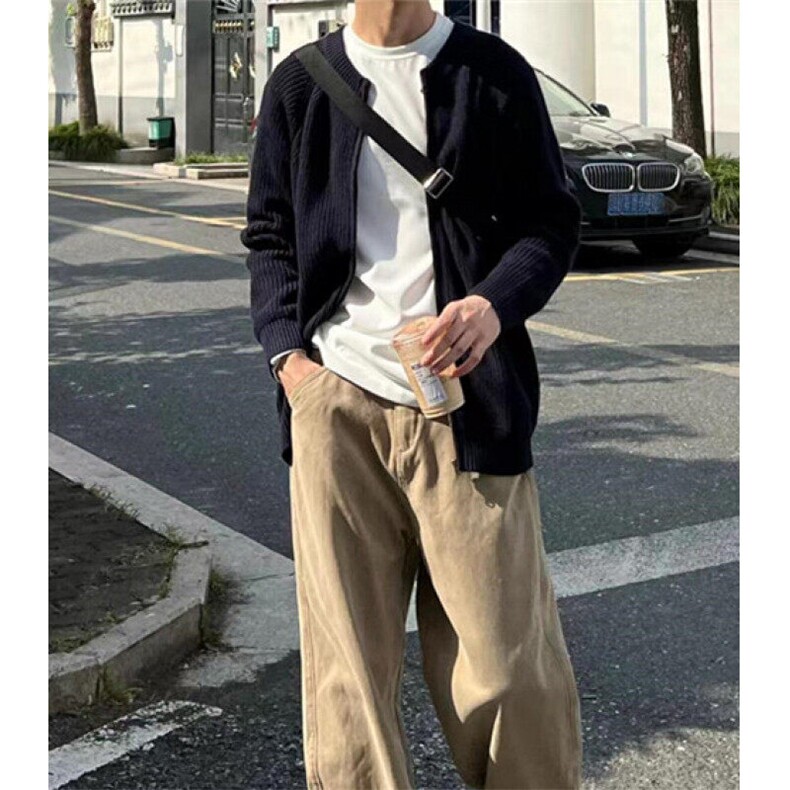 毛衣开衫外套男秋冬宽松拉链针织衫男士休闲上衣M5006,男装针织衫/毛衣,星座1116A（原606A-3）