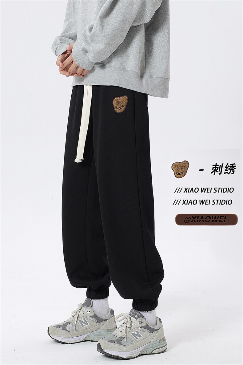 冬季加绒加厚休闲裤D329-QM554-P55-控78面料65棉35聚脂钎维,男装卫衣,电商D329