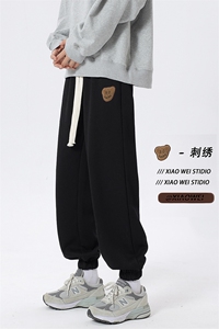 冬季加绒加厚休闲裤D329-QM554-P55-控78面料65棉35聚脂钎维图片