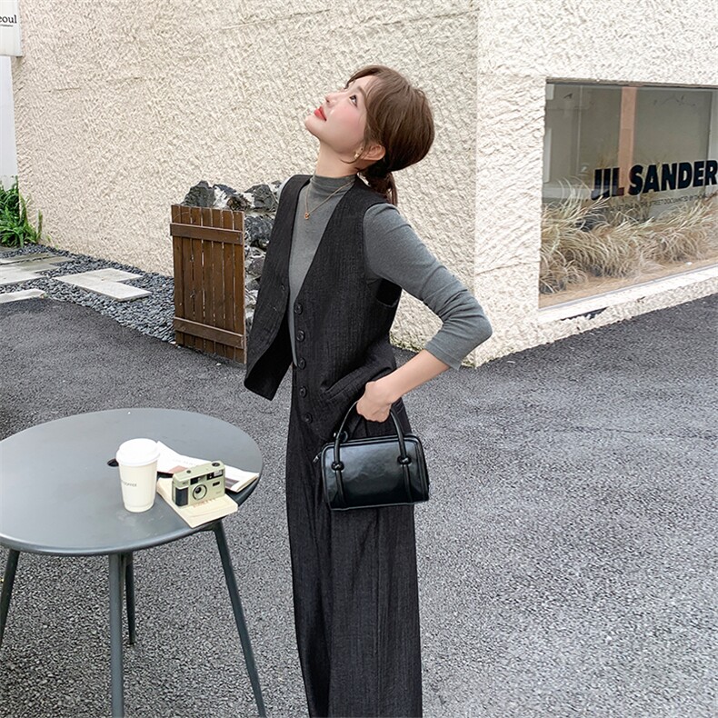 老钱风休闲风韩系风时尚套装时尚高腰短袖长裤气质短袖显瘦气质,女装套装/套裙,浙宝301