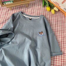 大中性风港风学生短袖t恤男纯棉宽松416B-1-DT230-P25限39,男装T恤,星座416B-1