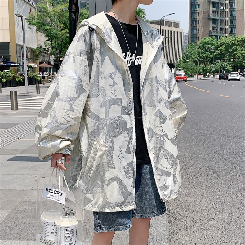 防晒服外套户外冲锋夏季宽松夹克情侣FS221-特P40控68,男装防晒衣,电商B370