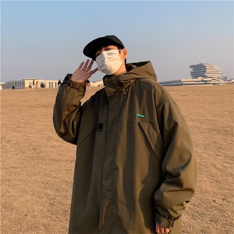 春季新款美式男外套夹克防水冲锋衣Y6562P58,男装夹克,星座1116-2