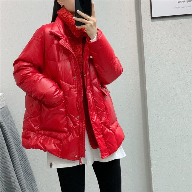 假两件羽绒服，女装羽绒服，视线·L