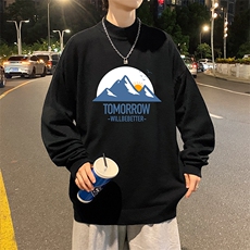 半高领毛衣男士大码针织衫男毛线衣男M18235-P45加绒款-P65，男装针织衫/毛衣，电商A040
