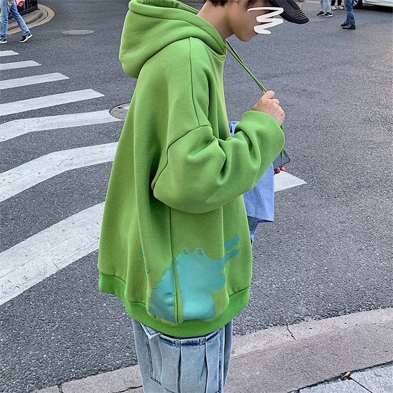 A040-WY2082-P40连帽卫衣男加肥加大码胖子棒球服外套,男装卫衣,电商A040