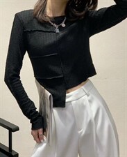 花不规则打底小上衣，其它，Queena PHoebe