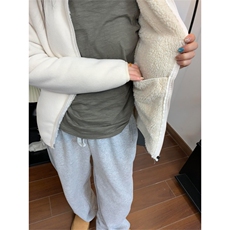 高品秋冬情侣双层复合加绒加厚摇粒绒立领夹克外套男女A1066-P56，男装夹克，星座1505