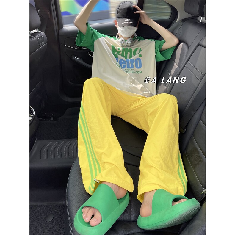 【现货】XZ612-K661-P55控78春夏多巴胺糖果色薄款伞兵裤速干裤,男装休闲裤,星座612