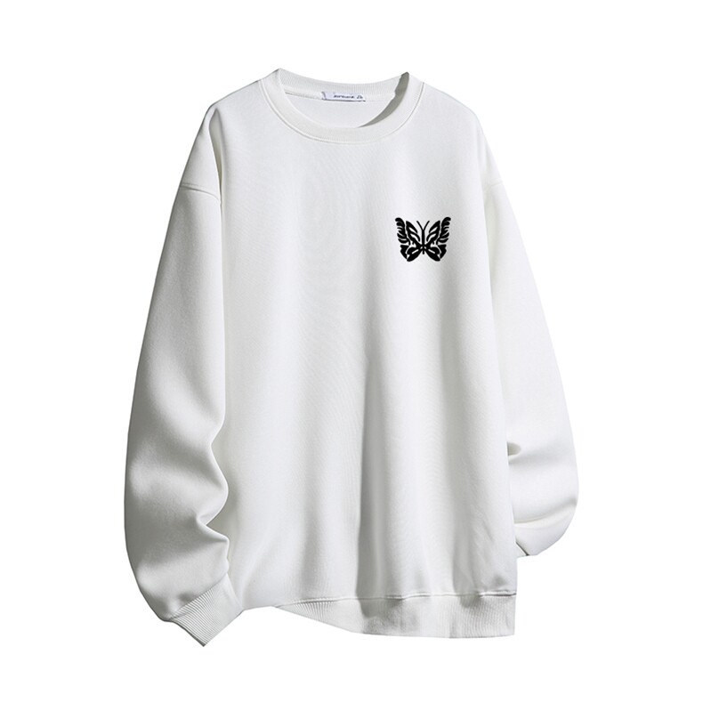 得物供货、复合重磅420克现货圆领卫衣宽松HD019-1-HMY420-P35，男装卫衣，电商019-1