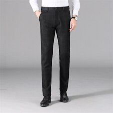秋季休闲西装裤男直筒长裤子中青年商务宽松西裤男ASD2816-P125,男装西裤,电商B212（原钱塘6029）
