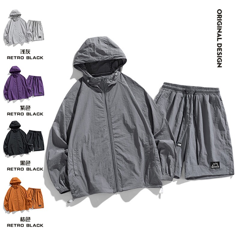 主推大货~夏季upf50+情侣户外防晒衣套装F719特P65，男装防晒衣，电商A309