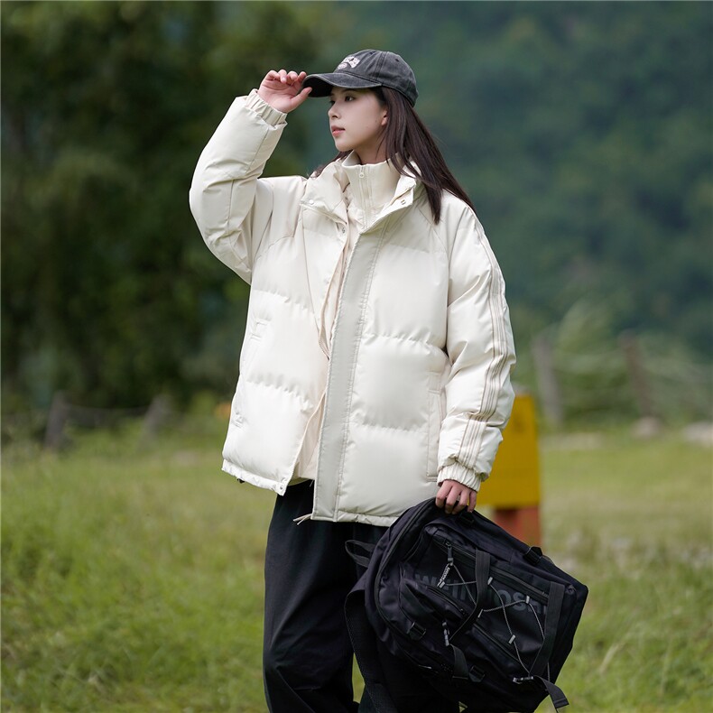 主推款！小众设计带织带棉衣三防面料棉服外套 MY8878图片