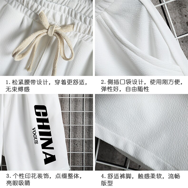 MK37001-P15冰丝短裤男士大码宽松休闲五分裤男运动中裤网格挂拍,男装休闲裤,电商A040A