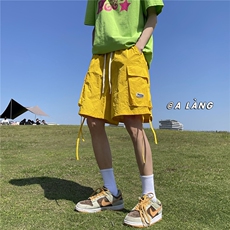 XZ612-K655-P45控59三色/夏季薄款沙滩裤速干裤彩色冰丝短裤0，男装牛仔裤，星座612