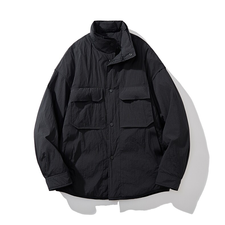 2025新款男士短款立领羽绒服外套D213-55015-P260,男装羽绒服,电商D213