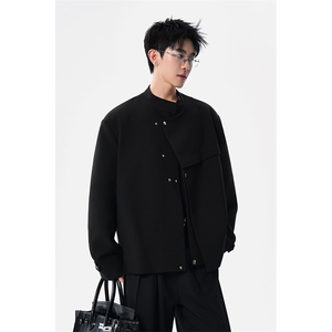 XF2607/P75春装新款现货新中式小西服男潮夹克外套上衣图片