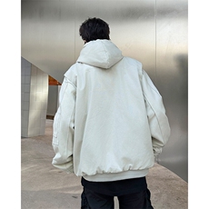 连帽座山雕外套男款冬季加绒棉衣R3002JR-P120，男装棉衣，星座302B