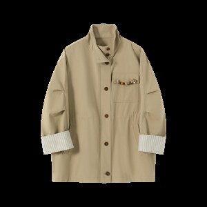 【现货现货】2026春季新款休闲风衣外套B101-2682-P175-K288现货，女装风衣，浙宝101